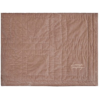 Lexington Graphic Quilted Velvet Tagesdecke