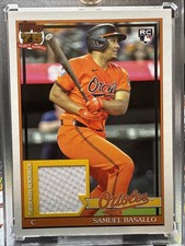 Topps 2026 Series 1 - 1991 Relics Samuel Basallo Orioles Rookie #91R-SB