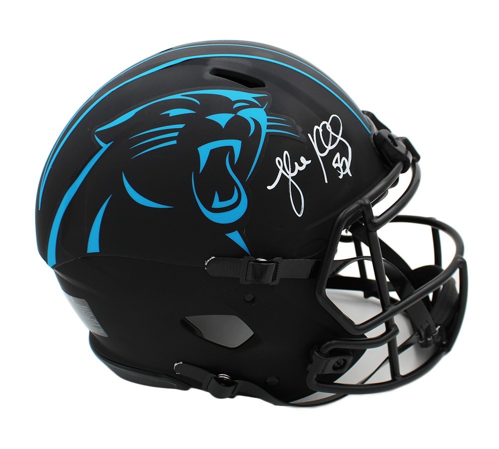 Luke Kuechly Autographed Signed Carolina Panthers Speed Authentic Eclipse NFL Helmet 
