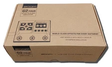 ZOOM G2 FOUR Multi-Effects Processor Effects Pedal Tested & Works 5257