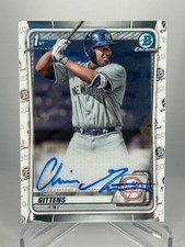 2020 1st Bowman Chrome Chris Gittens AUTO
