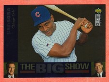 SAMMY SOSA CHICAGO CUBS 1997 UD COLLECTOR'S CHOICE THE BIG SHOW #14 NM (564)