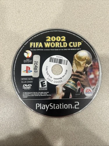 2002 FIFA World Cup - (PS2) PlayStation 2 Tested Working Authentic!