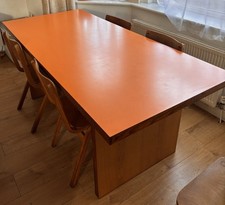 Custom Made Formica 6 Seater Dining Table