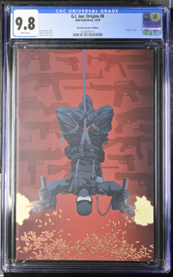G.I. JOE: ORIGINS #8 VIRGIN VARIANT CGC 9.8 ANDREA MUTTI       