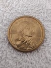 2000 P Sacagawea One Dollar Gold Color Coin US Liberty — photo 3