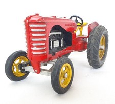 Lincoln Empire Made Massey Harris 744d Farm Tractor Diecast Model Nm`50 Rare!