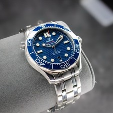 OMEGA Seamaster Diver 300M 42MM Blue Wave Dial SS Bracelet 210.30.42.20.03.001 3