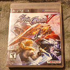 Namco SoulCalibur V Fighting Manual Included T Sony PlayStation 3 PS3 2012