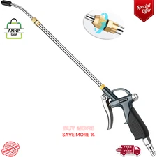 High Pressure Air Blower Gun, 19-28 Inch Extension Long Air Nozzle Blow Gun with