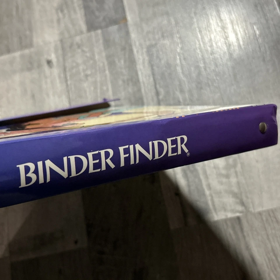 Carpeta portafolio de bolsillo vintage Aladdin de Disney de la década de 1990 1992 vintage W10 Foto 4 de 4