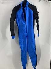 U.S. Divers Unisex Kids Blue Black Long Sleeve Wetsuit Size 16/18