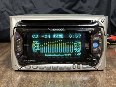 Tested Kenwood DPX-910MD 2DIN CD MD DSP Receiver Equalizer Car Audio JDM