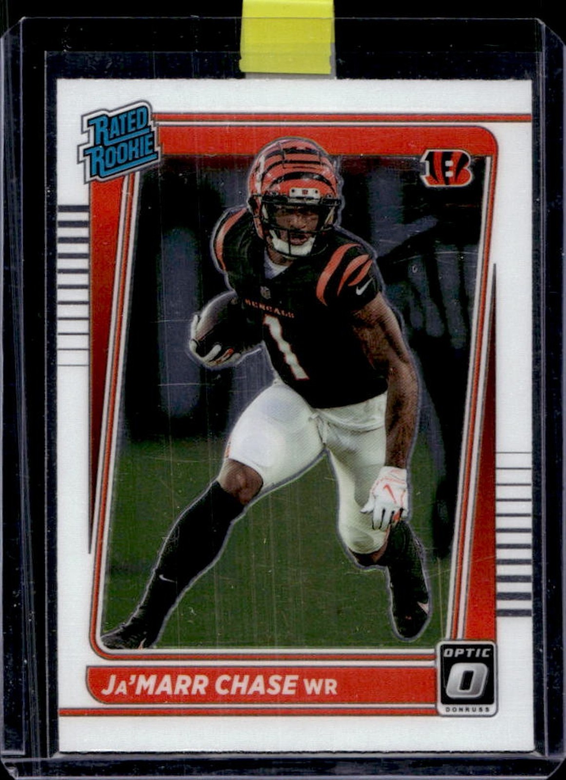 2021 Donruss Optic Ja'Marr Chase Rated Rookie #207 Bengals