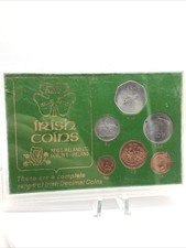 Ireland Irish Decimal Coin Set - 1980-1985