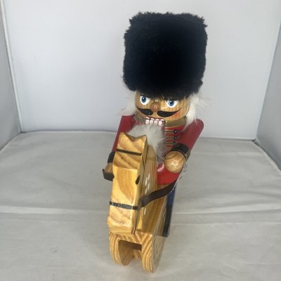 Queens Guard Solider Nutcracker on Rocking Horse