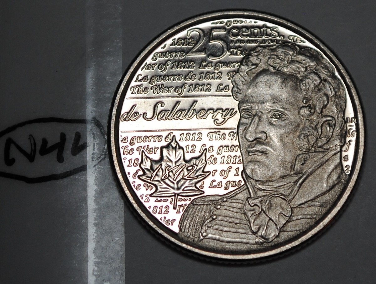 Canada 2013 Salaberry 25 cents Circulated Quarter Lot# N44 | eBay