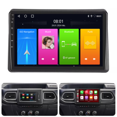 10'' Navigation Radio Car Stereo GPS For Renault Master II III IV 2 3 4 Box Bus