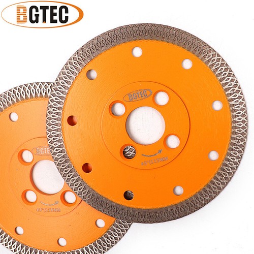Diamond Turbo Saw Blade Cutting Granite Porcelain Tile 2pcs 4.5''/115mm Cutter - Picture 7 of 8