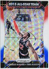 2015-16 Panini Prizm #365 LaMarcus Aldridge Red White & Blue Prizm All-Star Team