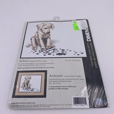 Dimensions Counted Cross Stitch Kit Achoo Dalmatian Dog Puppy 35179 NEW