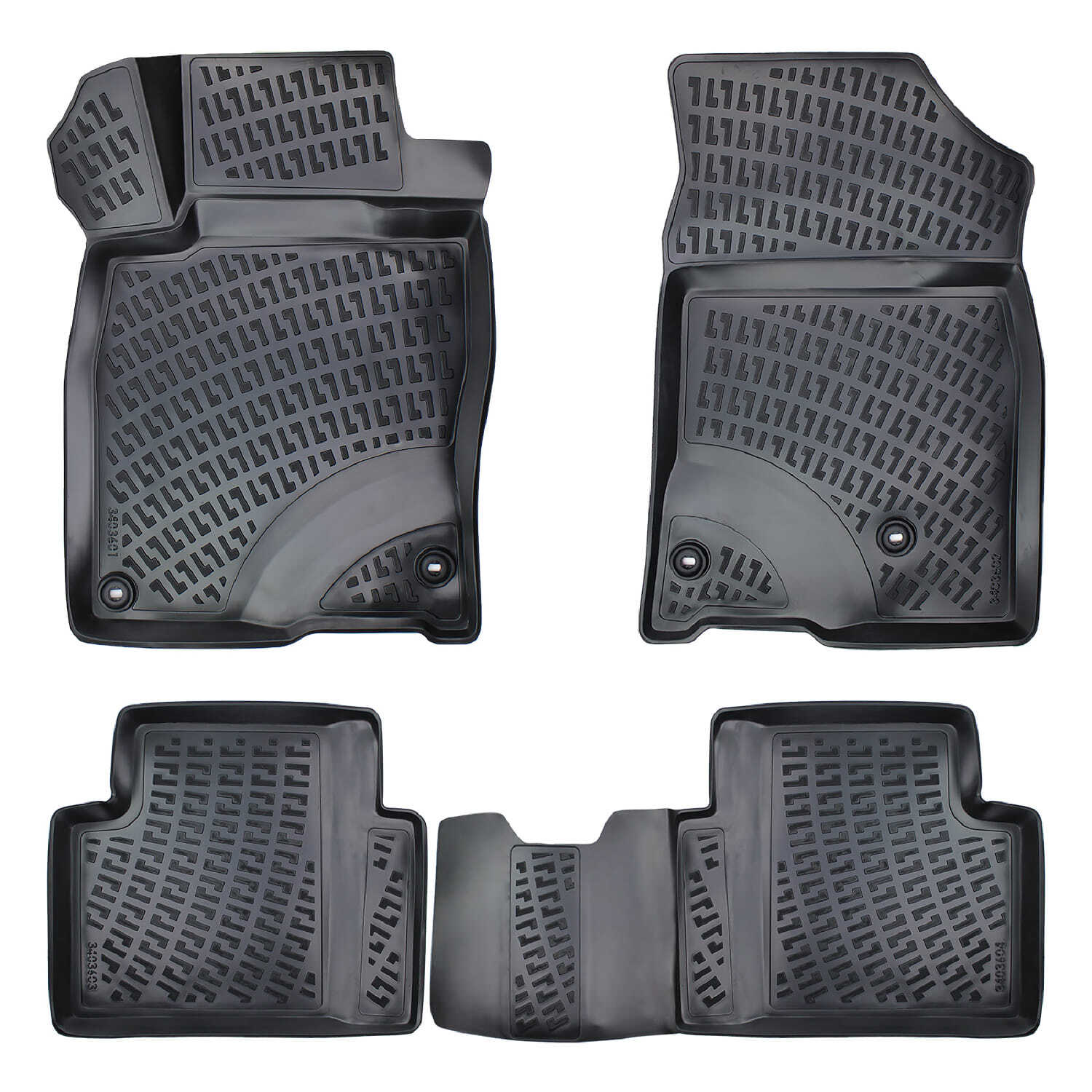 Tapis de voiture Honda Civic 10 idéal pour trajets en famille et voyage