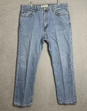 Vintage Levi's 505 Jeans Mens 38x32 Blue Denim Regular Fit Straight Leg 5 Pocket
