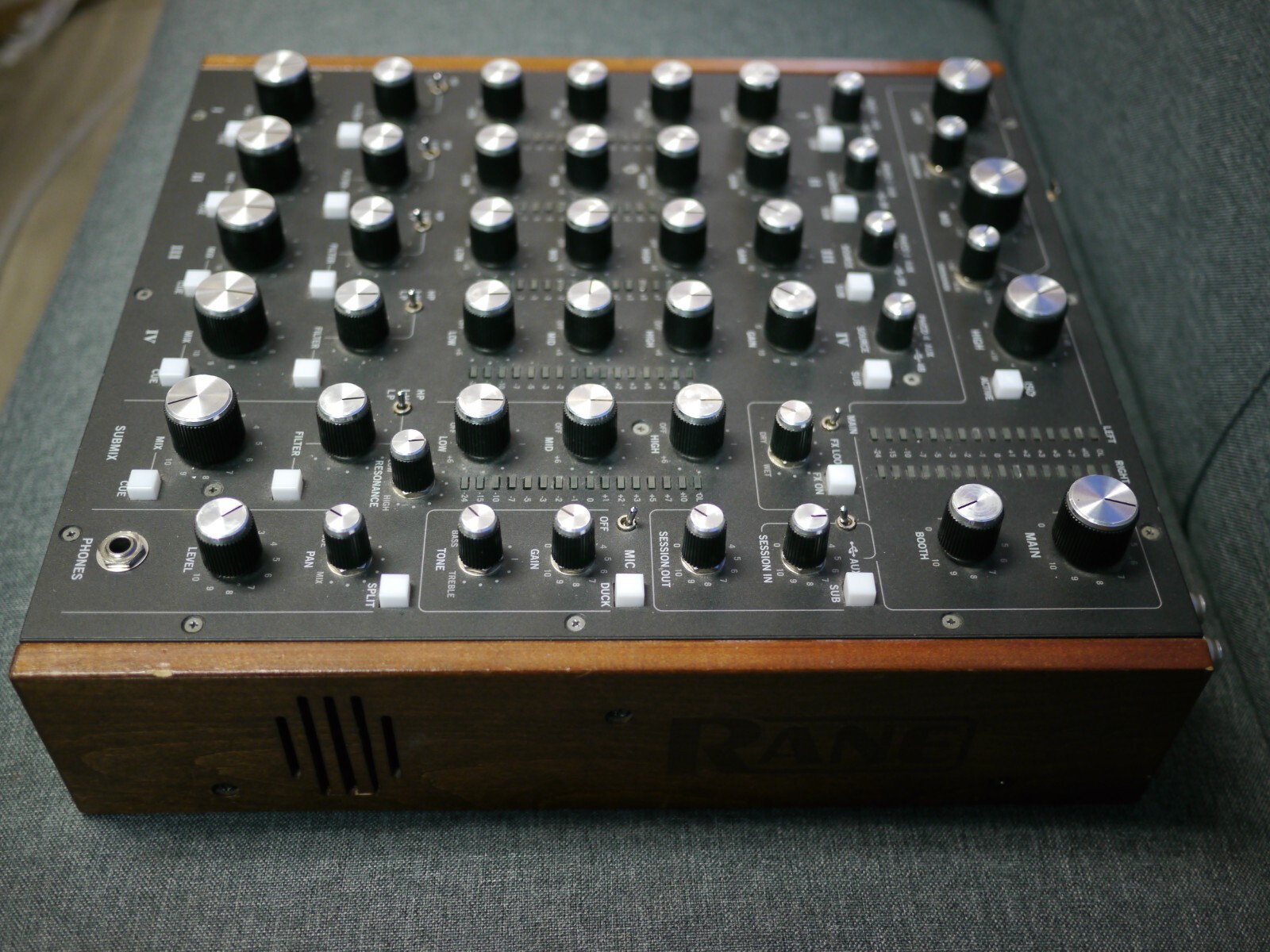 Rane MP 2015 Rotary DJ Mixer (Great Condition) 4 Channel Mixer eBay