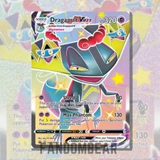 SHINY Dragapult VMAX FULL ART Black Star Promo card SWSH097 2021 Pokemon
