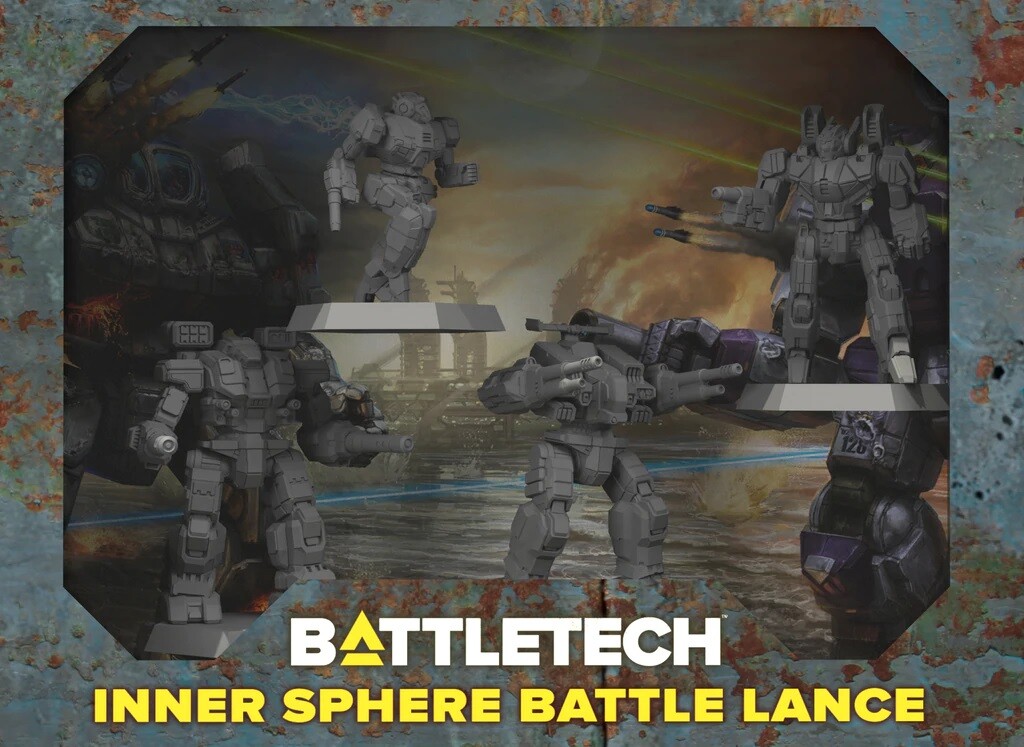 Catalyst Game Labs Battletech 35723 Боевое копье внутренней сферы (4)