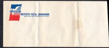 Dominican Republic INPOSDOM Santo Domingo Postal Department Logo Cover HR