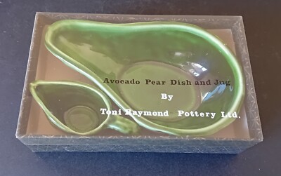 Avocado Schale Toni Raymond Keramik Avocado Birne Schale & Kanne Set verpackt