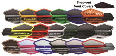 Powermadd Star Series Handguard Kit For Honda Dirt Bike (Choose Color & Mount)