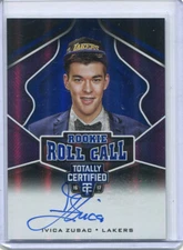 2016-17 Totally Certified Ivica Zubac Blue RC Rookie Auto Autograph SSP #d 51/99