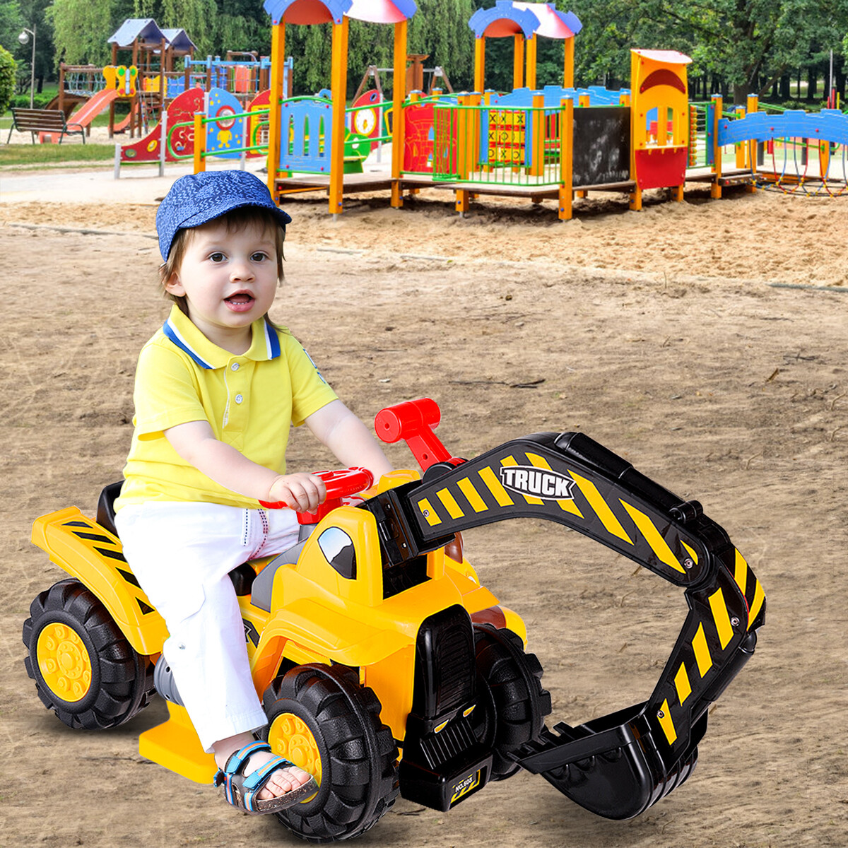 Wheely Bug Rutschauto Tiger Groß – Rutscher Für Kinder Ab 3 Jahren | Inkl. Straßenmalkreide, Fördert Motorik & Gleichgewicht