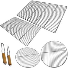 Grille de barbecue en acier Grille en fonte Grille de cuisson Dessus de barbecue