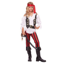 Posh Pirate Girl's Halloween Costume
