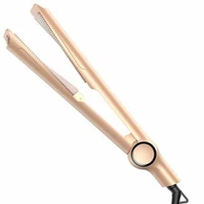 Hair Straightener GPED Curler Curling Wands 2 in 1 Golden 