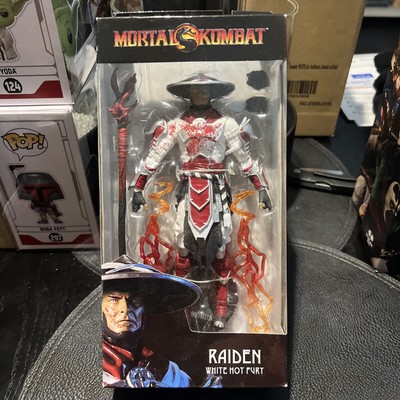 Mortal Kombat Raiden White Hot Fury Bloody McFarlane Toys 7'' Action Figure
