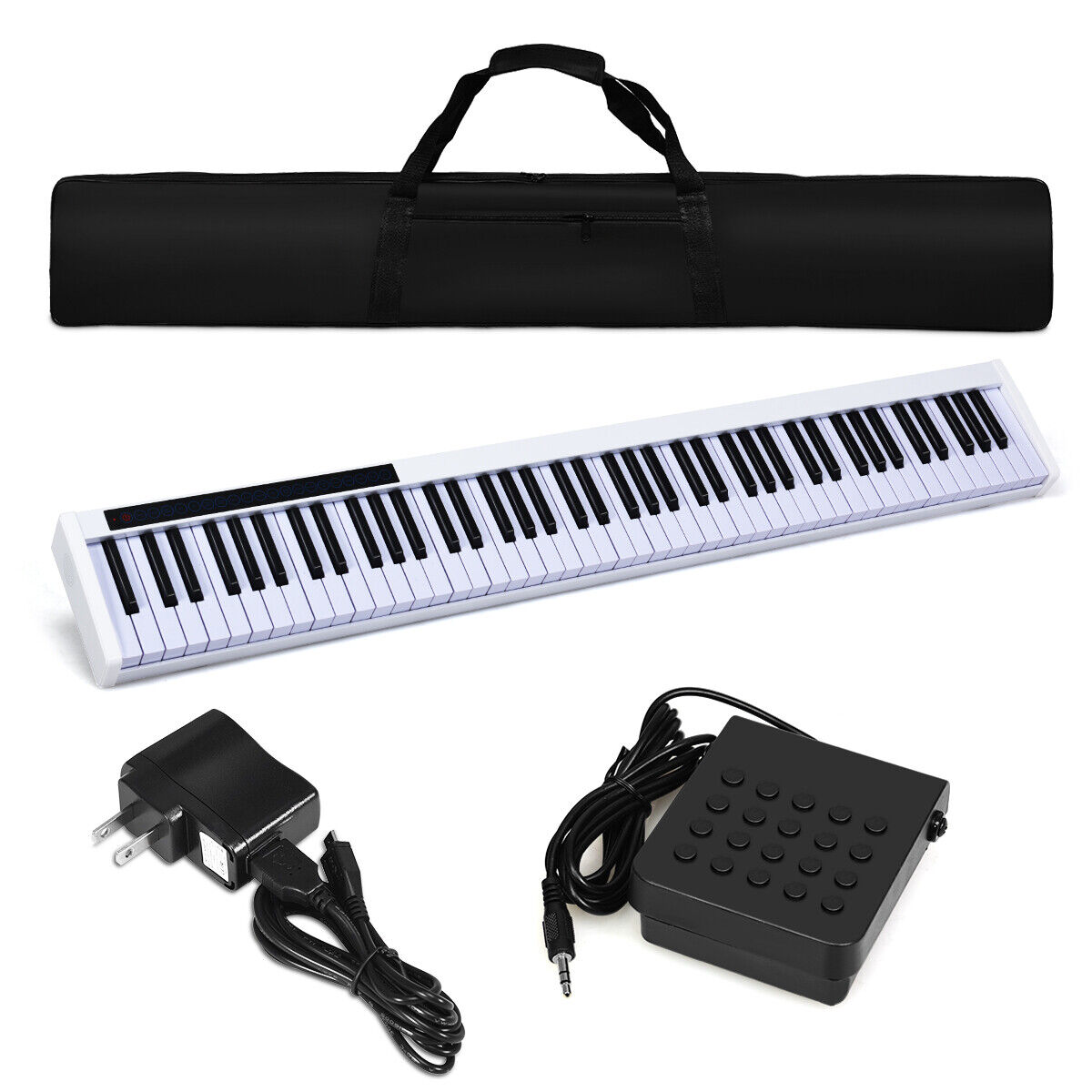 Costzon 88-Key Weighted Piano Keyboard Full Size, Portable Midi Keyboa –  costzon