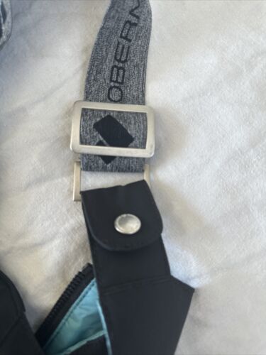 Tuta da neve Obermeyer teen s 8 usata una volta tuta da sci nera bambini unisex abbigliamento esteso - Foto 18 di 21