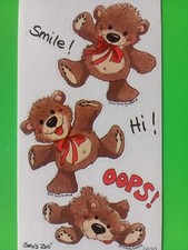 Vintage Suzy  s Zoo Sticker Module- Bear