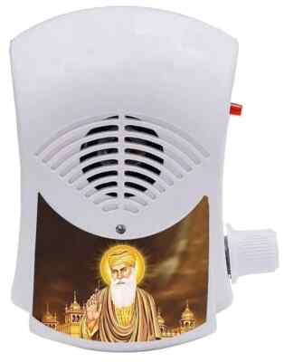 Waheguru Simran Chanting Bell 10 in 1 Chanting Machine Box (Pack of 1)