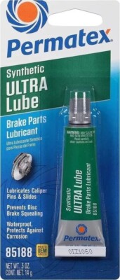 Permatex Ultra Disc Brake Caliper Lube Grease Sleeves Bushings Pistons Pin 0.5oz