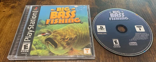 Big Bass Fishing (Sony PlayStation 1, 2002) PS1  Complete