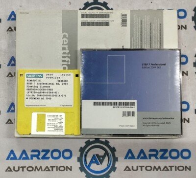 Siemens 6ES7810-5CC08-0YE5 Überholt Simatic S7, STEP7 Prof ED2004, Schwimmende