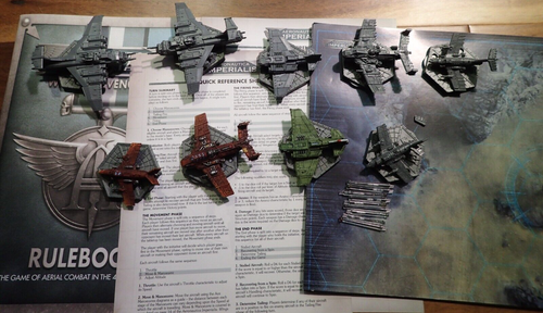 Aeronautica Imperialis Wings of Vengeance GW Boxed game *NOTE* Missing pieces - Picture 8 of 17