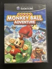 Super Monkey Ball Adventure Nintendo GameCube 2006 Complete W/Case Manual Game