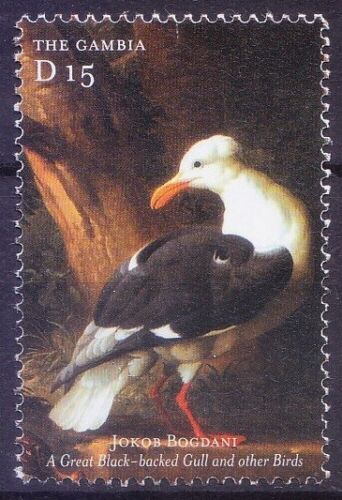 Great Black Backed Gull, Water Birds, Gambia 2000 MNH    - Picture 1 of 1