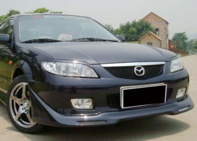 Fit For Mazda 01-03 Protege 323 JDM Sport Headlights Eyebrow